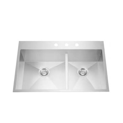 China Without Faucet America Style CUPC 304 Stainless Steel Topmount Drop In Kitchen Bathroom Lavatory Inox Sinks à venda