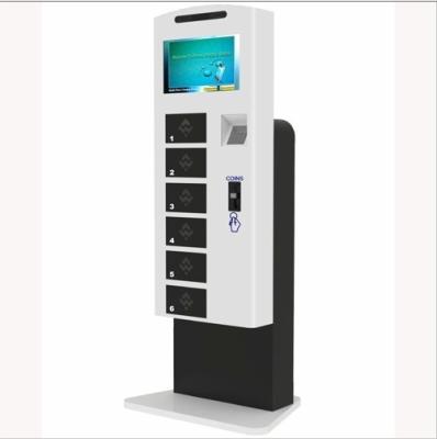 China Card Coin Payment Customer Service Cell Phone Charging Kiosk Information Systems for sale