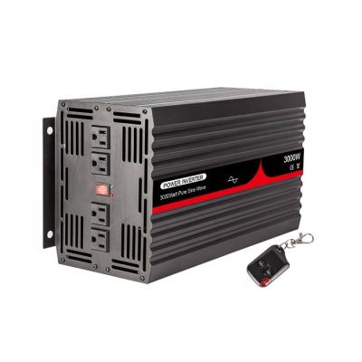 China Vacuum Cleaner UPS Power Inverter 24VDC To 220VAC 3000W Vehicle Inverter for sale