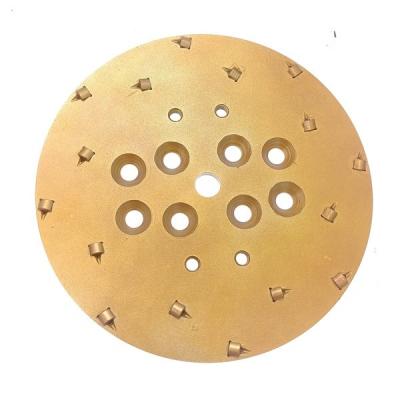 China Cola Epoxy circular do disco de moedura de PCD lustrada para o raspador de mármore da limpeza do assoalho à venda