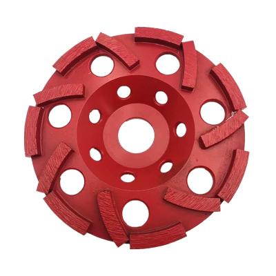 China 7 segmento de Diamond Cup Grinding Wheel 14 de la pulgada para Diamond Grinder concreto en venta