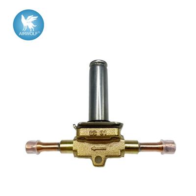 Chine ODF Solder connections Danfoss Refrigeration Solenoid Valve EVR3/6/10/15/20/25/32/40 for Air Conditioning Cold storage à vendre