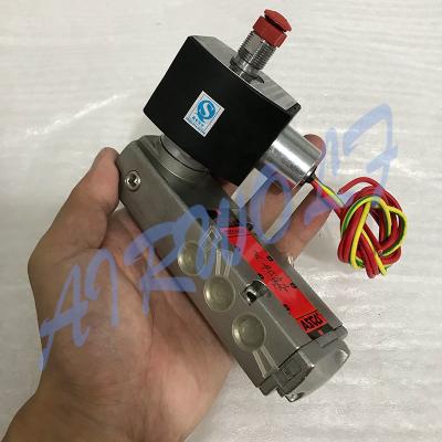 China EF8551A421MO Explosion-proof coil ASCO Stainless steel, AISI 316L 5/2 solenoid valve en venta
