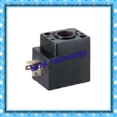 China 6mm OD DIN43650C DC Solenoid Coil for Spinning Machine , Black for sale