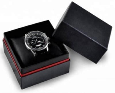 China 400G Coated Folding Watch Box Gift Packaging Box PMS Printing for sale