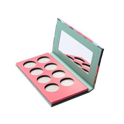 China 250gsm Empty Eyeshadow Palette Custom Cardboard Boxes With Logo for sale
