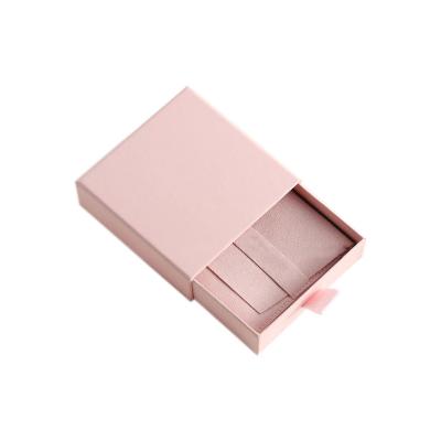 China Custom Logo Paper Luxury Gift Jewellery Box Packaging 4C / Pantone color for sale