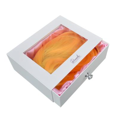 China 130g Fancy Paper Drawer Gift Boxes Silk Insert Cardboard Cosmetic Boxes for sale