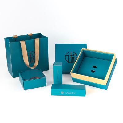 China ROHS Cosmetic Gift Box Packaging EVA Form Base And Lid Cardboard Boxes for sale