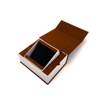 China PMS Rigid Magnetic Watch Box Gift Packaging Box 128gsm 157gsm 190gsm for sale
