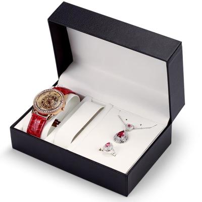 China F Flute Watch Packaging Paperboard Gift Boxes Flocking Insert for sale