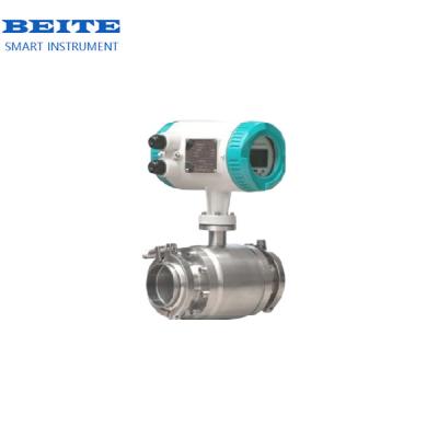 China Hygienic Electro Sanitary Magnetic Flow Meter Detector For Food Processing for sale