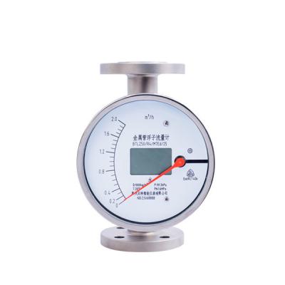 China Metalen buis rotor stroommeter Micro stroom gas vloeibare stroommeter HART Metalen buis drijvende stroommeter Te koop