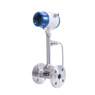 China Wholesale Intelligent Gas Vortex Flow Meter Steam Compressed Air Liquid Natural Gas Flow Meter for sale
