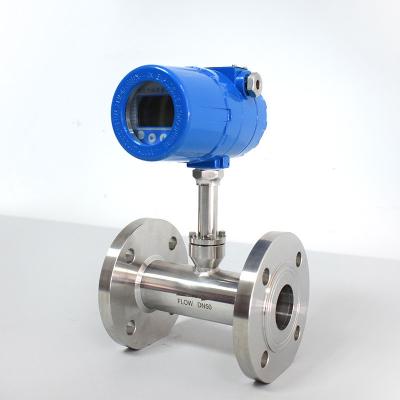 China Thermal Gas Mass Flow Meter Stainless Steel Explosion-Proof High Temperature Resistant 4~20 MA Output for sale