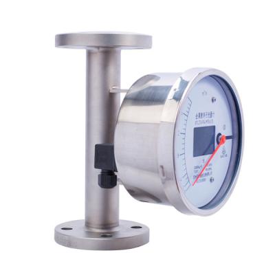 China LZ Series Metal Tube Rotor Flow Meter Nitrogen Air Pure Water Gas Flow Meter for sale