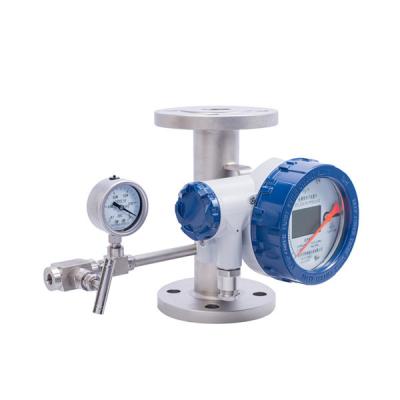 China Gas Metal Tube Rotor Flowmeter Gas And Liquid Measurement for sale