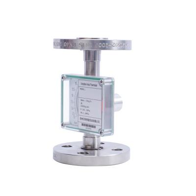 China Metal Tube Rotor Flowmeter Micro Flow Measurement Two-Wire System 4-20mA Remote Transmission Output. for sale
