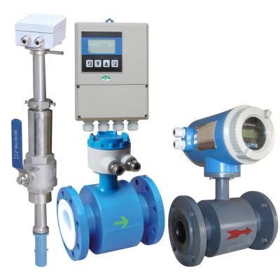 China digital electromagnetic flow meter battery operated for sale
