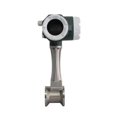 China DN15-DN100 Mechanical Indicator Vortex Flow Meter For Gas Liquid And Steam for sale
