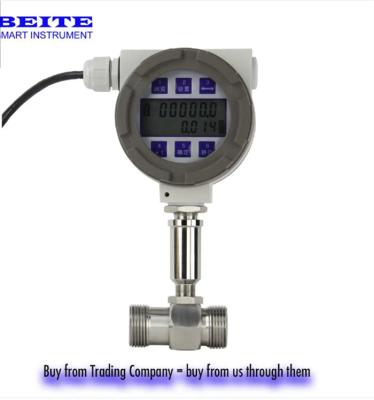 China High Pressure Turbine Flow Meter Sensor Turbine Gas Meter for sale
