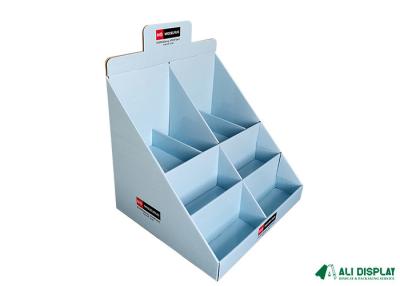 China E estría las cajas de presentación del contador personalizado de la caja de presentación de 300m m PDQ en venta