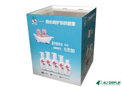 China 170cm Pappknall-Anzeige Pantone-Pappprodukt-Ausstellungsstand zu verkaufen