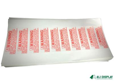 China PSD 20mm Die Cut Sticker Sheets CMYK Transparent Sticker Paper for sale