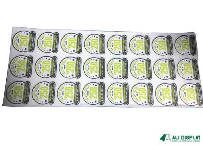 중국 CMYK 10mm 라벨 스티커 종이 BOPP 인쇄용 스티커 비닐 판매용