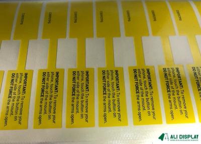 Cina Decalcomanie tagliate PDF della stampante 10mm dell'autoadesivo tagliate vinile di CMYK in vendita
