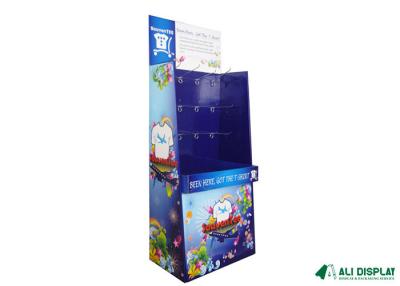 China T Shirt 50cm Cardboard Retail Display Stands CCNB Cardboard Display For Floor for sale