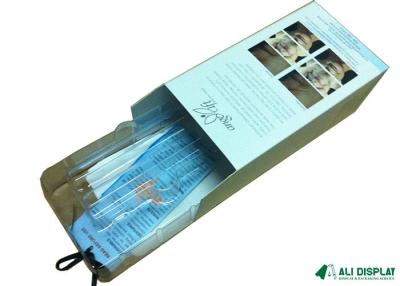 China Oogroom 18.5cm Kosmetische Giftdoos die Kosmetische het Verschepen van Debossing Verpakking verpakken Te koop