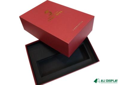 China Red 350mm Cosmetic Packaging Boxes 200gsm Cosmetic Cardboard Packaging for sale