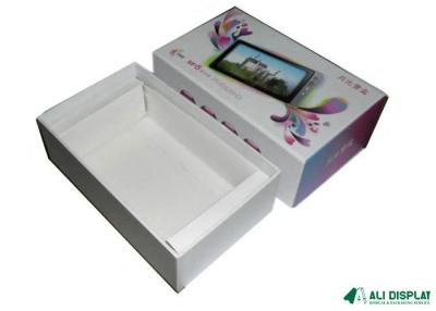 China AI 200gsm Packing Boxes With Lids 20x5 Cm Magnet White Square Gift Box for sale