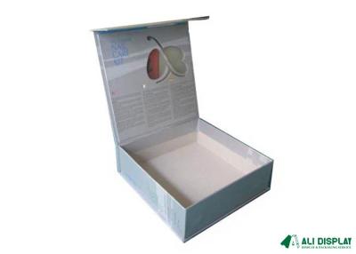 Chine Le CDR gris emballage cosmétique enferme dans une boîte l'emballage cosmétique de boîte-cadeau de CMYK à vendre
