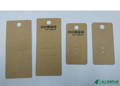 中国 90mmのネックレスは紙カードの司令官のクラフト紙 カードを着色したCMYK 販売のため