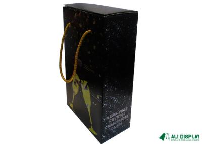 China 300gsm Wine Bottle Packaging Boxes CMYK  CDR Luxury Cardboard Packaging for sale