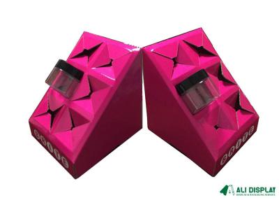 Китай Лоснистые покрытые коробки CCNB выставочных витрин счетчика картона 250mm розничные продается