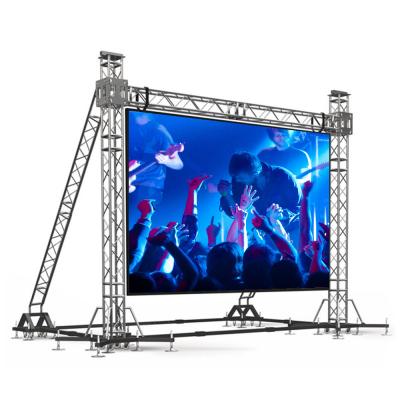 China Outdoor Full Color HD Video Wall Panel P3.91 250x250mm Rental for sale