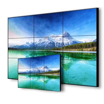 China 1x3 2x2 3x3 Lcd Video Wall Processor Multi Screen Display Wall 46 49 55 Inch Indoor for sale