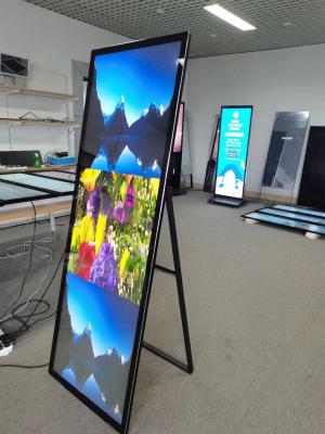 China ICN 2153 HD Led Video Wall 1200cd/Sqm Freestanding Digital Poster 35kg for sale
