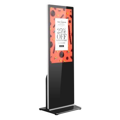 China 43 Inch Floor Stand Digital Signage Touch Display 1920*1080 16:9 for sale
