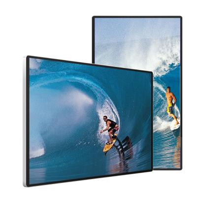 China 8 Bit 16.7M Stand Advertising Display 5ms Response IR Touch for sale