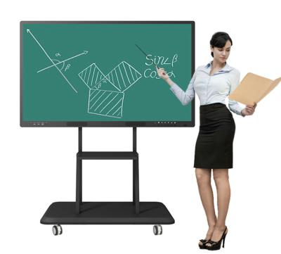 China 1080P Interactive Digital Whiteboard  For Teaching 450cd/M2 3840×2160 UHD for sale