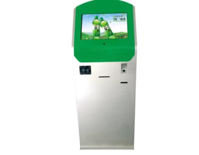 China 500GB Self Service Information Kiosk 16.2M 22 Inch Ordering Payment Kiosk for sale