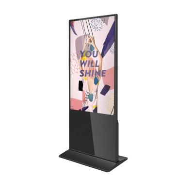 China Vertical Totem Kiosk Touch Screen LCD Digital Indoor Android 43 49 55 65 Inch for sale