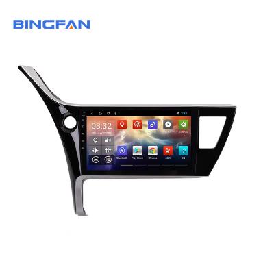 China LHD Android 9 GPS Navigation 10.1 inch Wifi Android Car Audio for Toyota Corolla 2017 2018 for sale