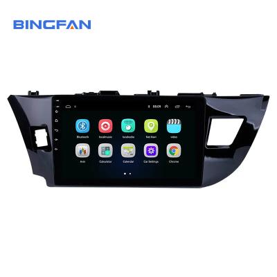Chine Bingfan Android 9.1 Lecteur GPS pour voiture Radio FM TFT/IPS Pour Toyota Corolla Levin E170 E180 2014 2015 2016 2017 à vendre