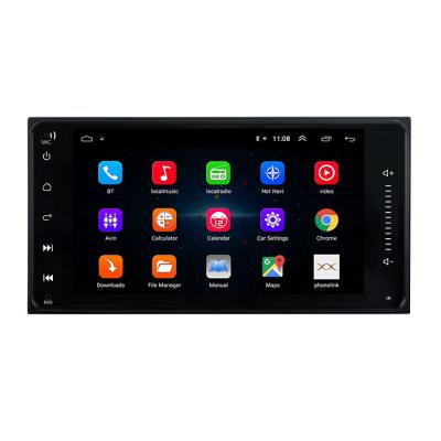 中国 7 Inch 2 Din Car radio GPS Navigation Android MP5 Player Phone Link for Toyota car DVD player 販売のため