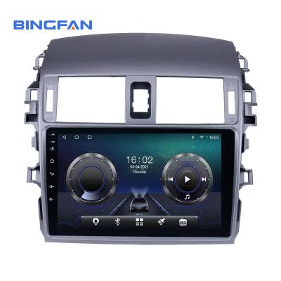 China Touch Screen Auto Android 10.0 8 Core Car Stereo 4+32g Multimedia Gps Navigation Car Radio For Toyota Corolla 2007-2013 for sale